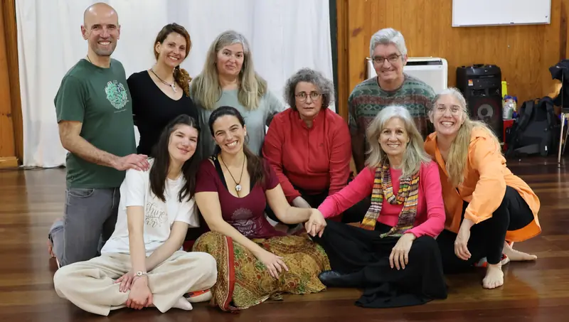 Fotografia do grupo de Biodanza das sextas-feiras